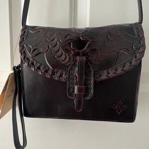Patricia Nash Dark Brown Crossbody Bag